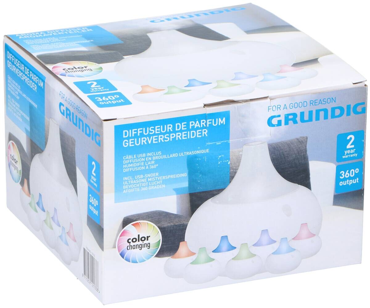 Grundig Aroma-Diffusor weiß Holz