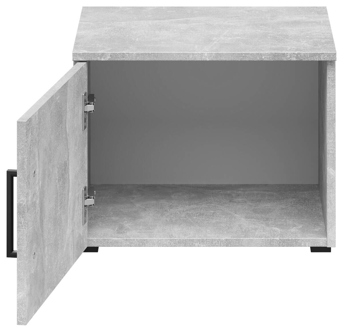 Aufsatz Multi-Stauraum Typ 10 Beton Optik B/H/T: ca. 45x35x40 cm