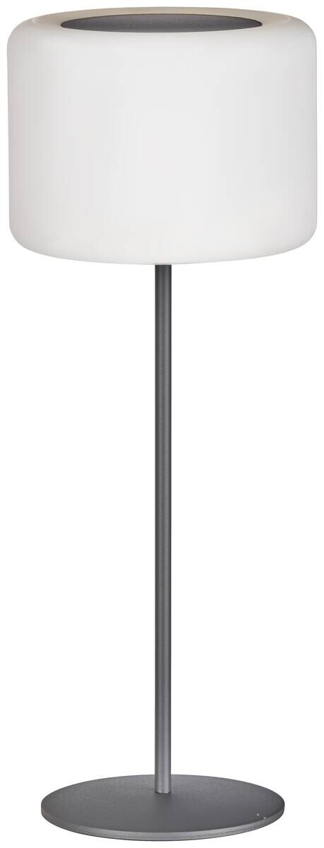 easy! by FHL Tischleuchte 850302 Pino weiß schwarz Metall Kunststoff H/D: ca. 39,5x15 cm 1 Brennstellen