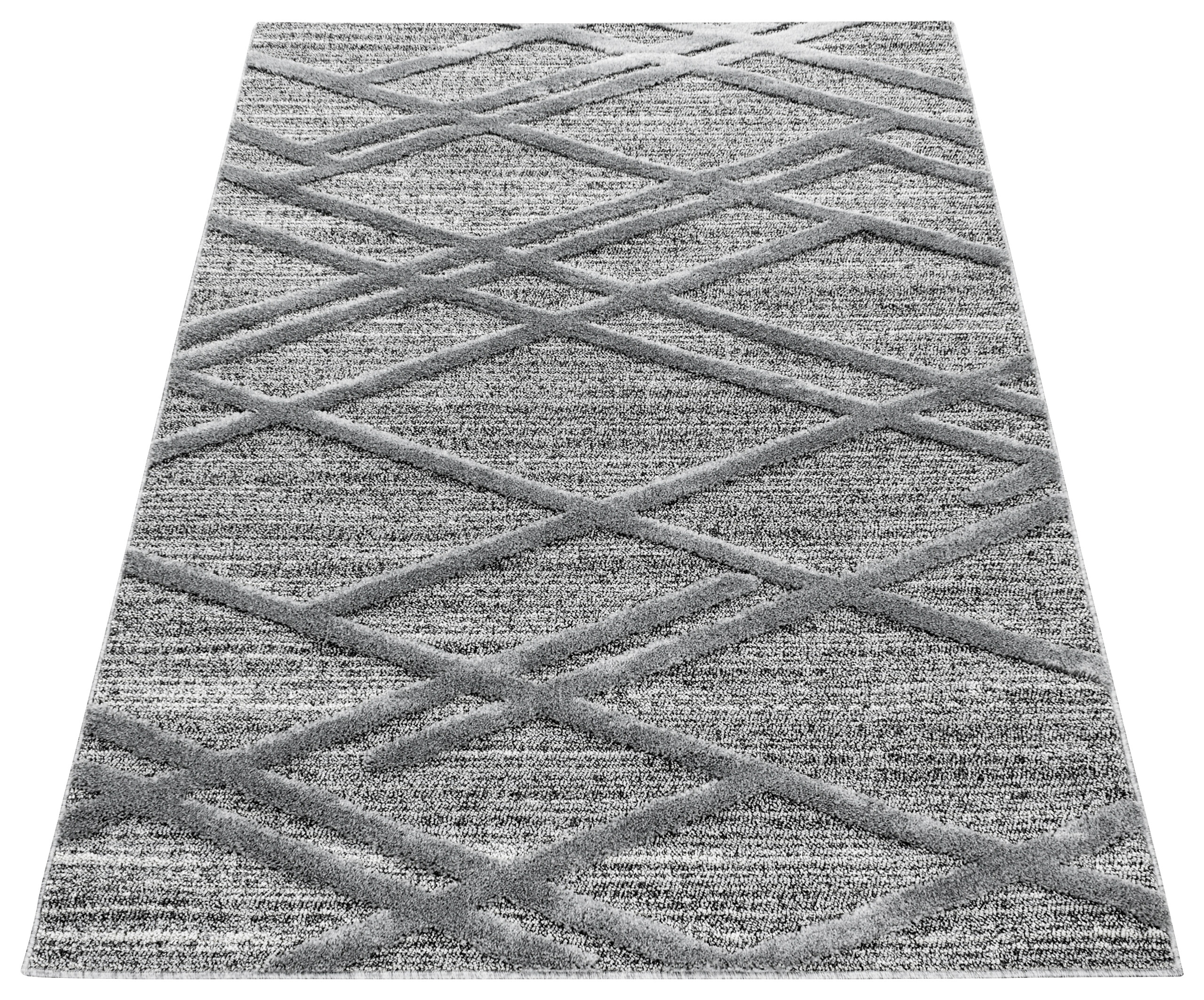 Ayyildiz Teppich PISA grau B/L: ca. 120x170 cm