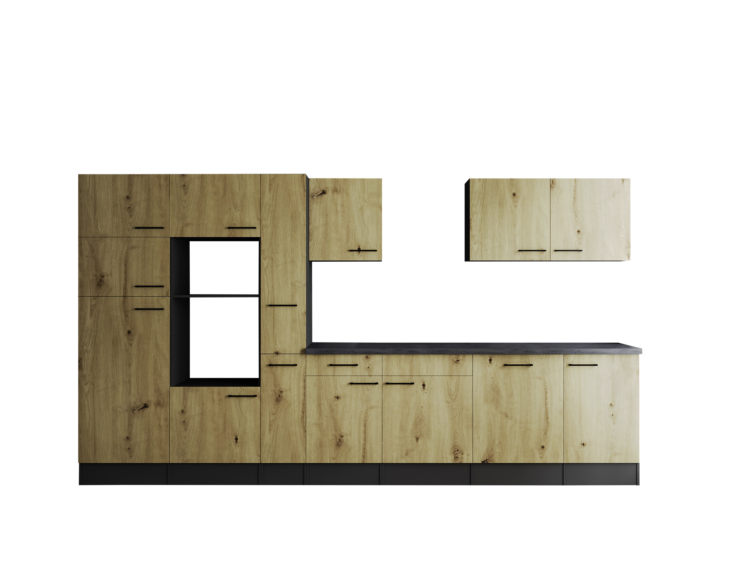 Küchenblock Oliver B/H/T: ca. 370x205x60 cm