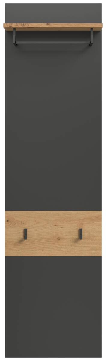 Paneel Canu basaltgrau Nachbildung Artisan Nachbildung B/H/T: ca. 165x45x29 cm