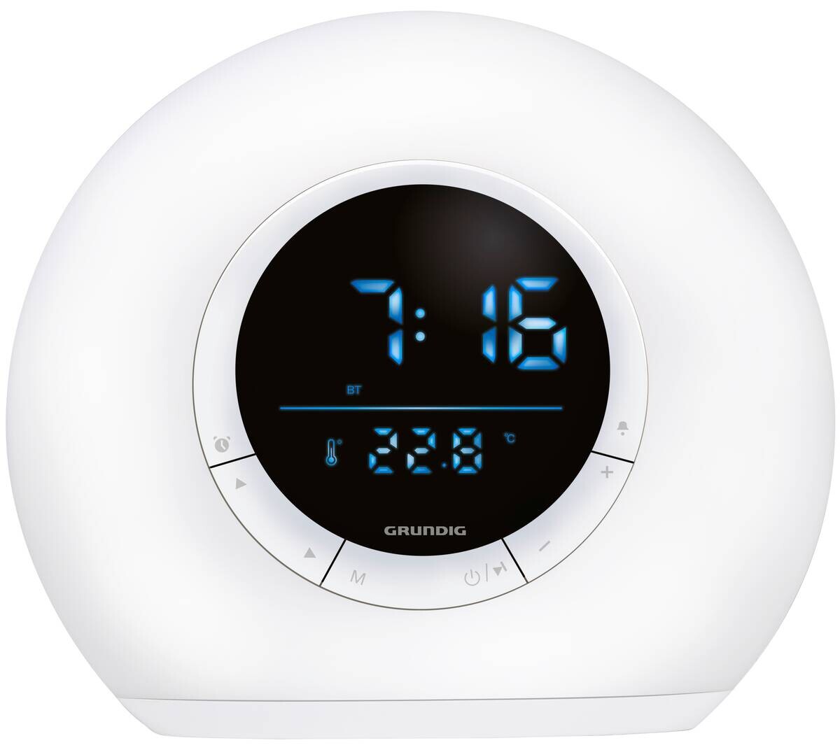 Grundig LED-Lichtwecker weiß