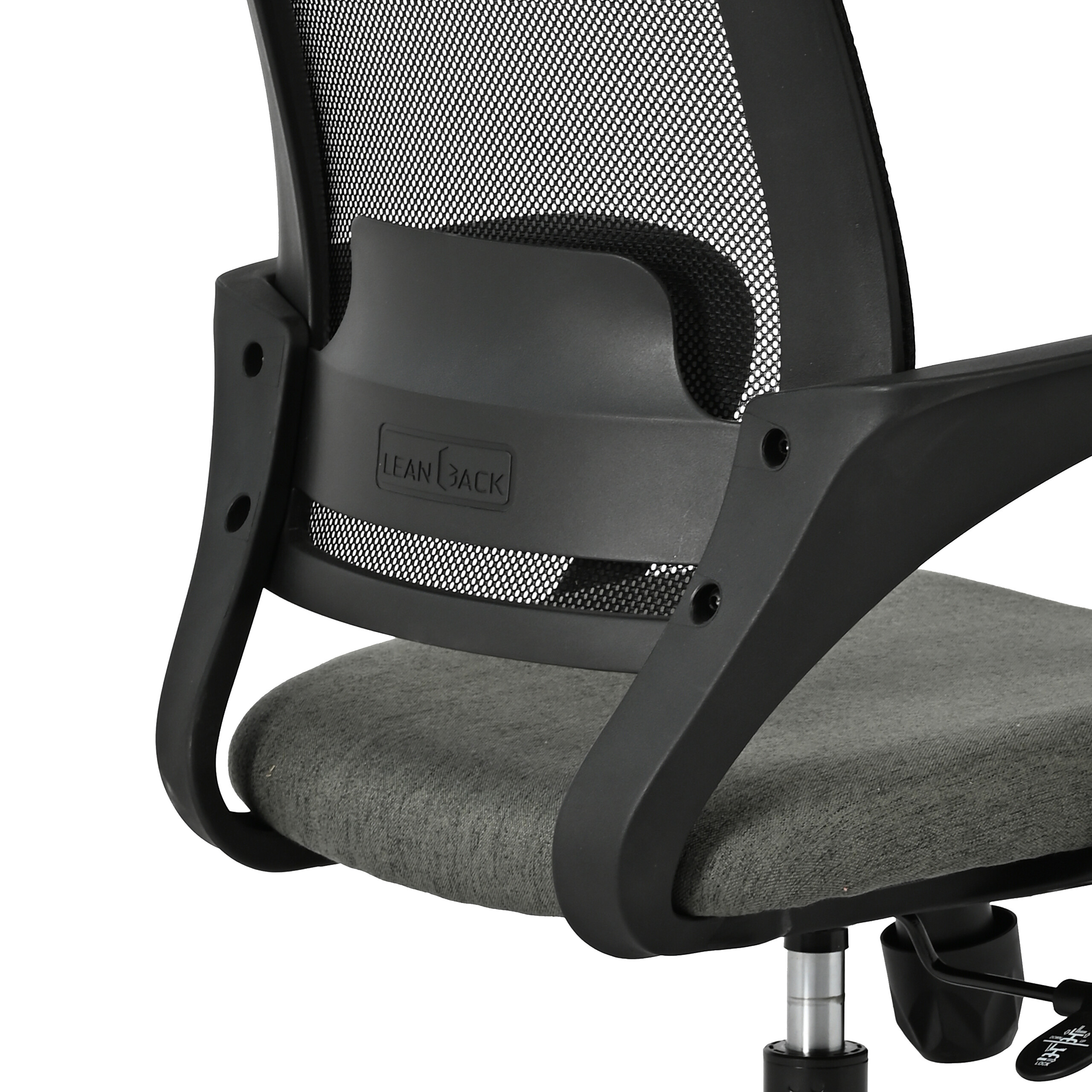 Chefsessel Ela schwarz Stoff