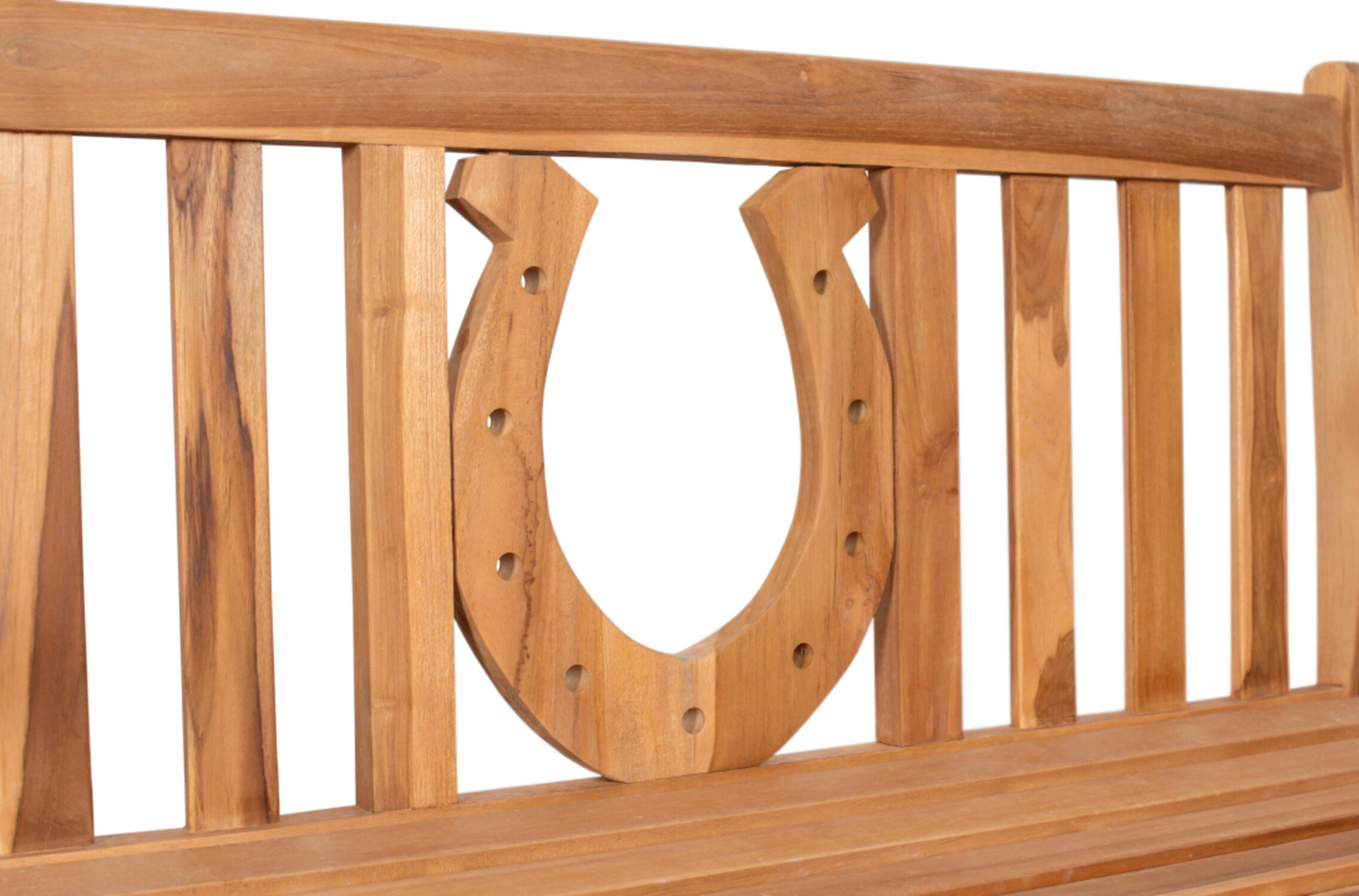 deVries Gartenbank Woodie natur Teakholz B/H/L: ca. 60x89x120 cm