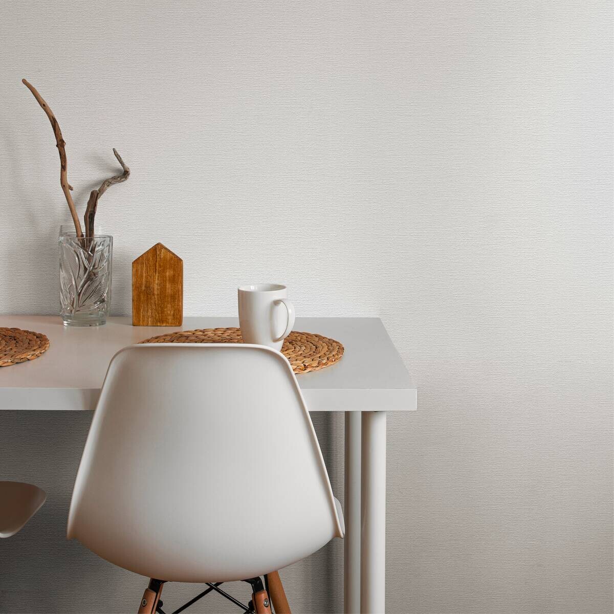 A.S.Creation Vliestapete weiß B/H/D: ca. 53x1005x9,5 cm