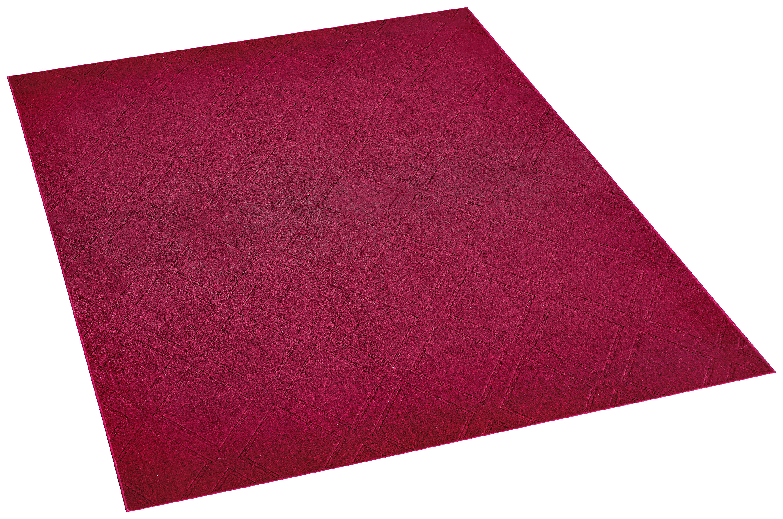Fellimitat Monaco rot B/L: ca. 120x160 cm