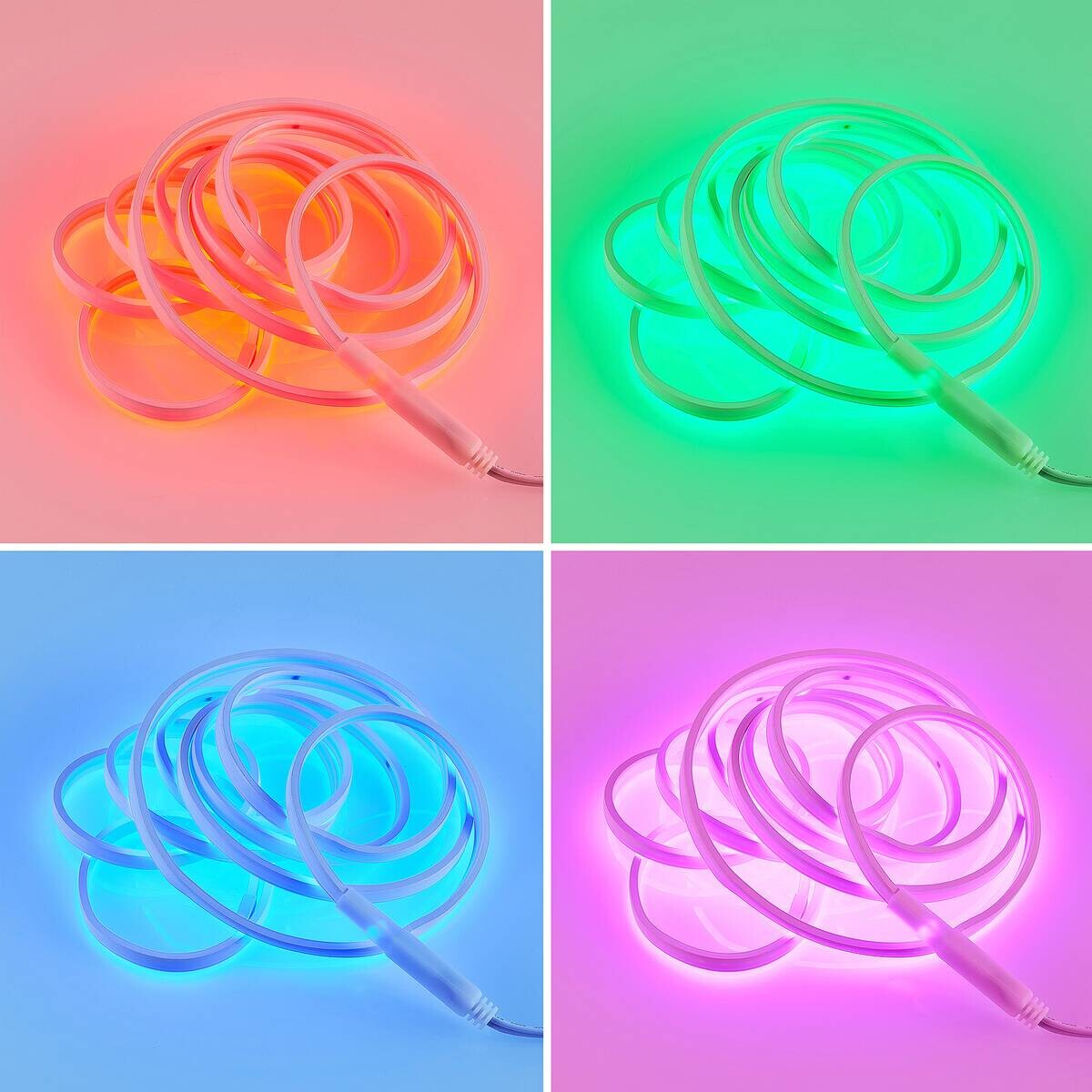 Lichtband weiß Kunststoff B/L: ca. 1x300 cm