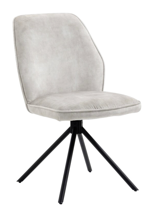 Stuhl Mailand weiß Microfaser B/H/T: ca. 53x89x64 cm