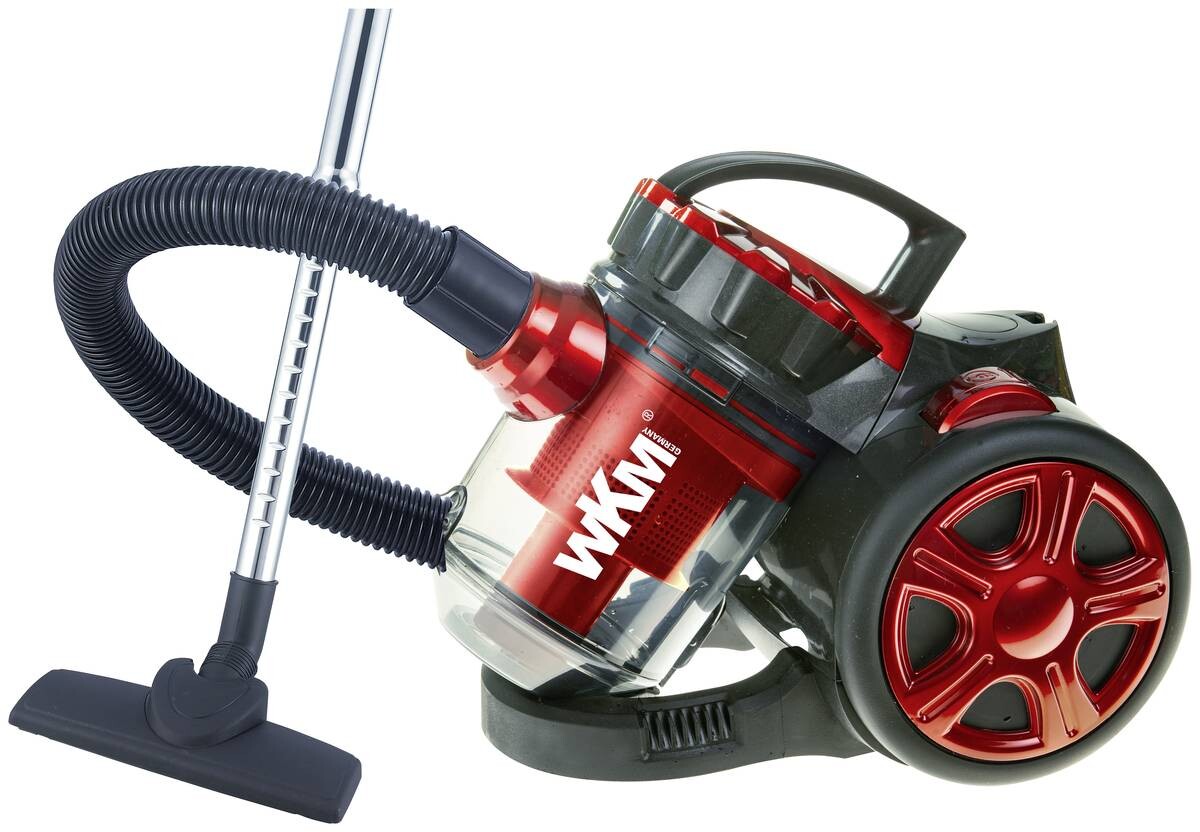 WKM Bodenstaubsauger PSC-1800W.26 rot Kunststoff Metall B/H/T: ca. 23x26x33 cm
