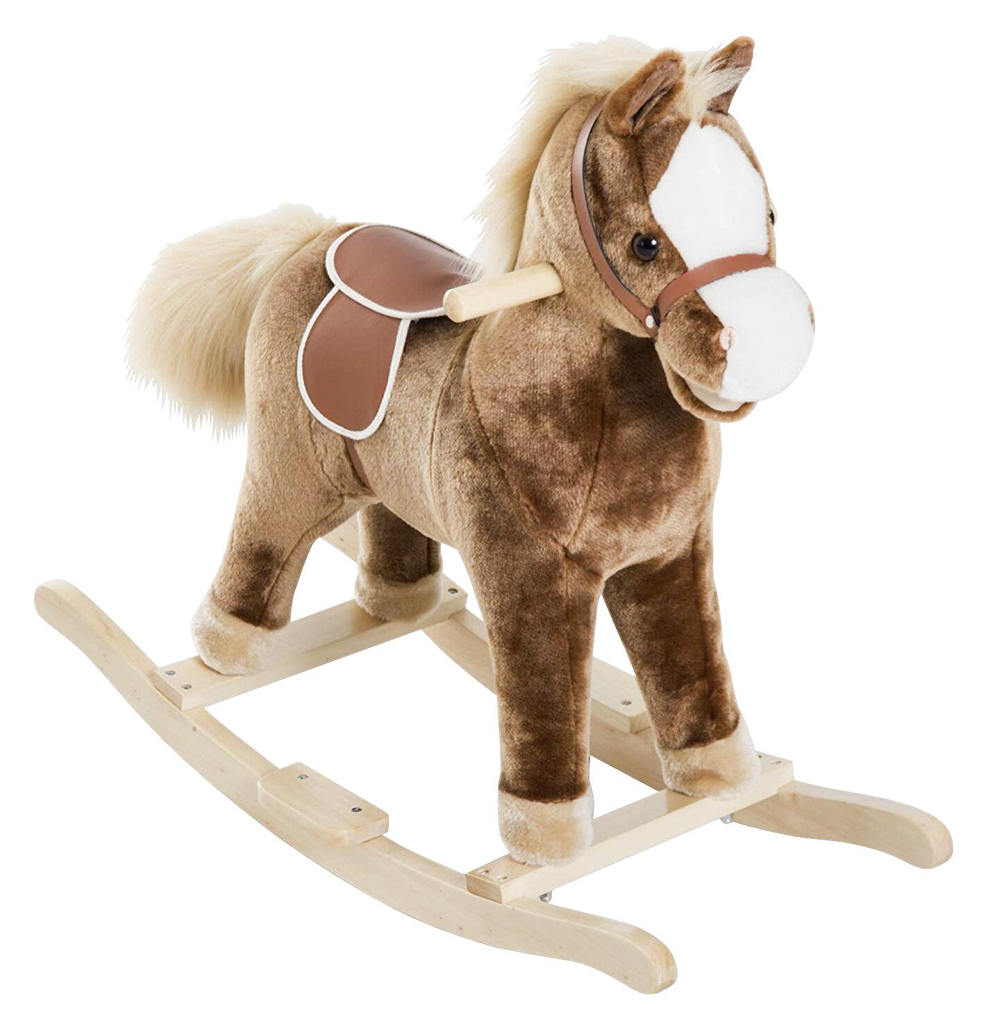 HOMCOM Kinder-Schaukelpferd B/H/L: ca. 33x62x74 cm