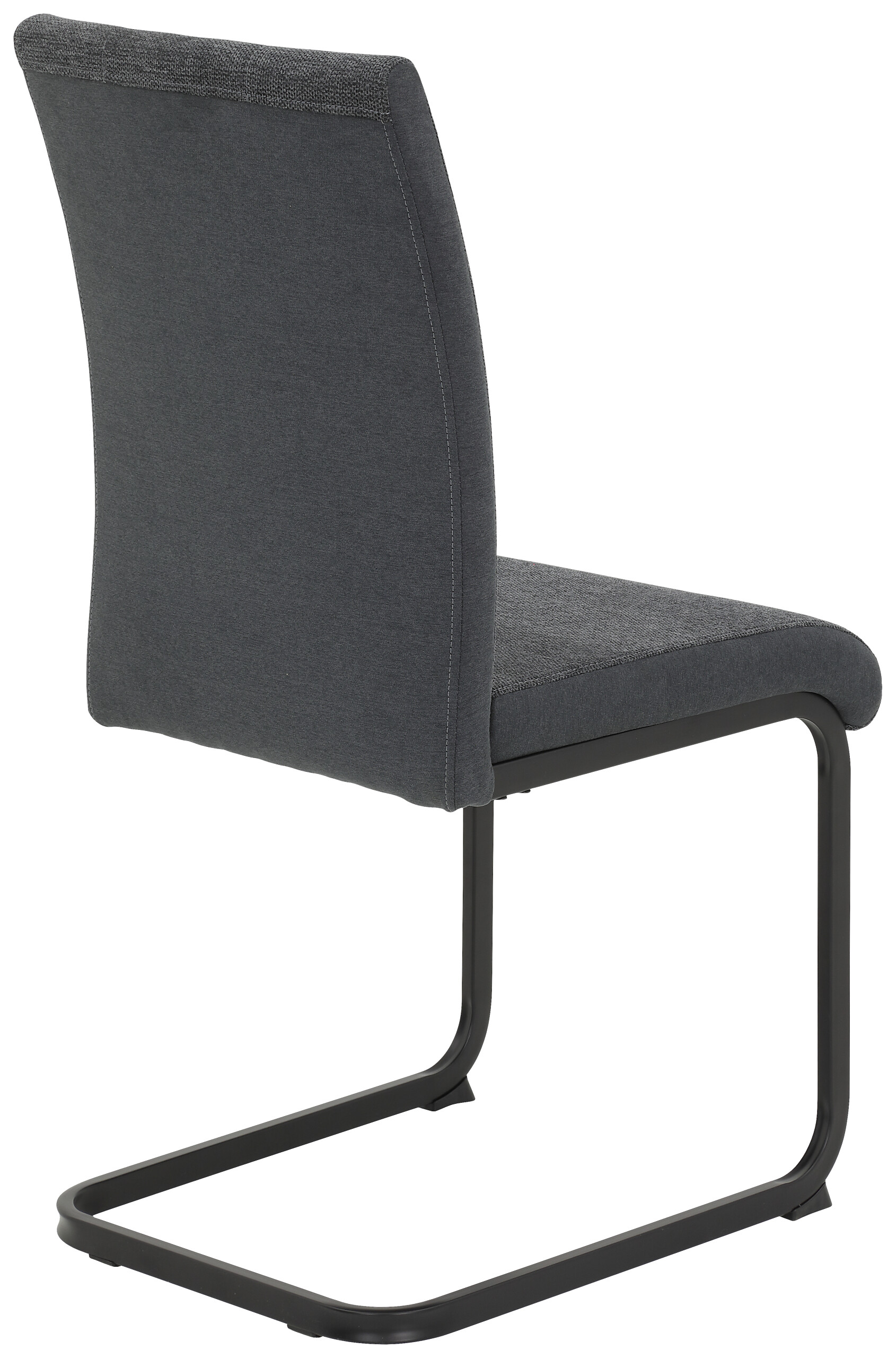 Stuhl 2er Set LINN anthrazit Webstoff B/H/T: ca. 43x92x52 cm