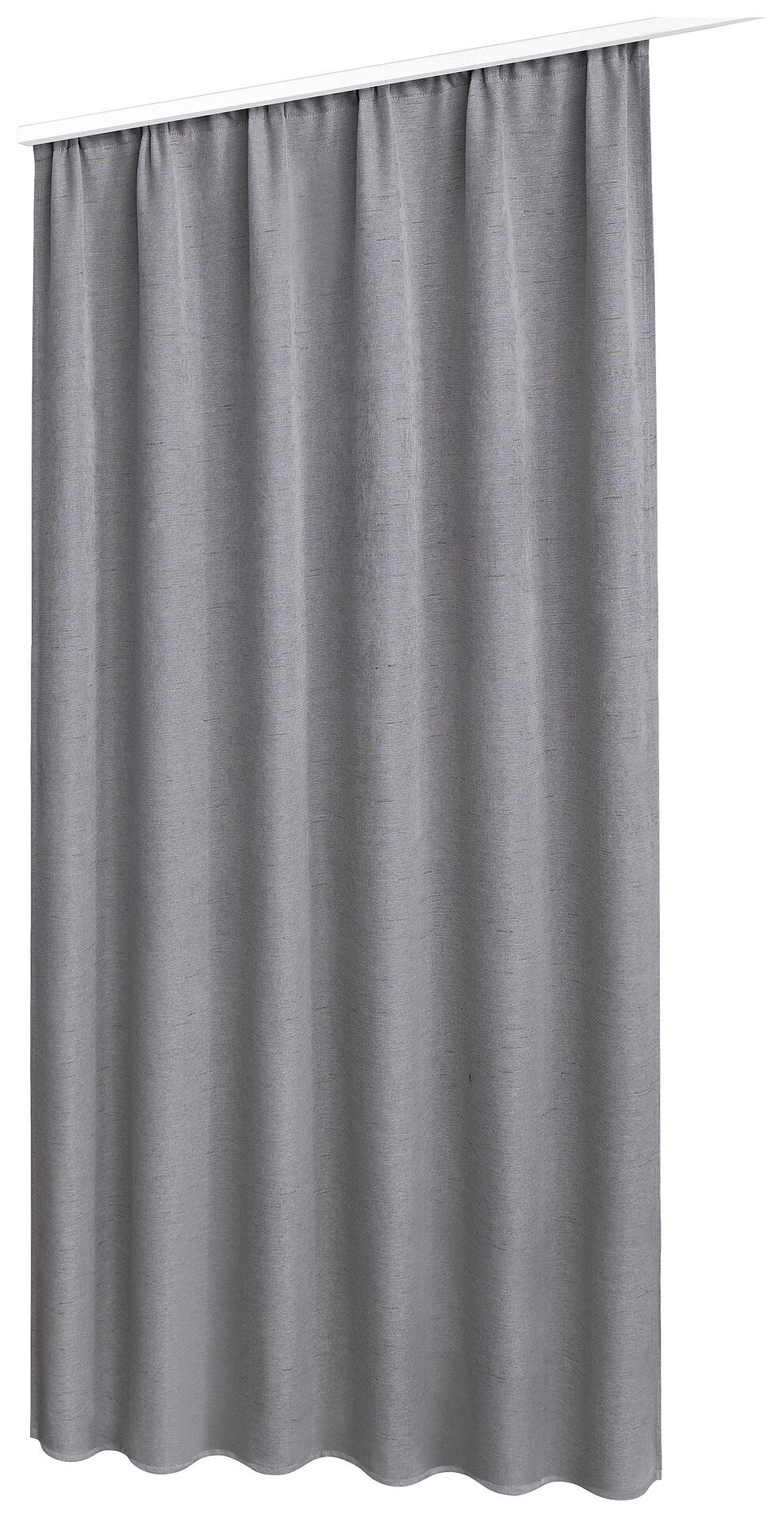 silver edition Verdunklungsvorhang Henry grau B/L: ca. 135x175 cm