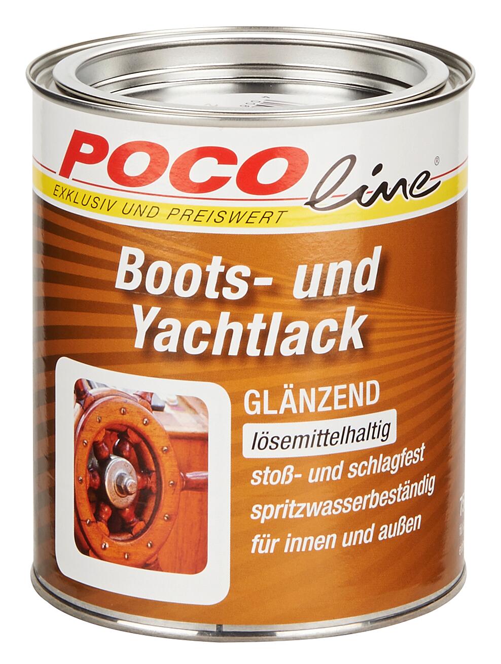 POCOline Boots-und Yachtlack farblos hochglänzend ca. 0,25 l