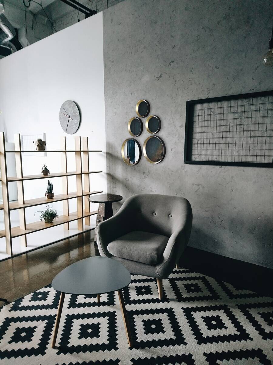 Mirrors&More Wandspiegel-Set VIVIEN, 5-teilig schwarz gold Optik H/T/D: ca. 15x2x25 cm