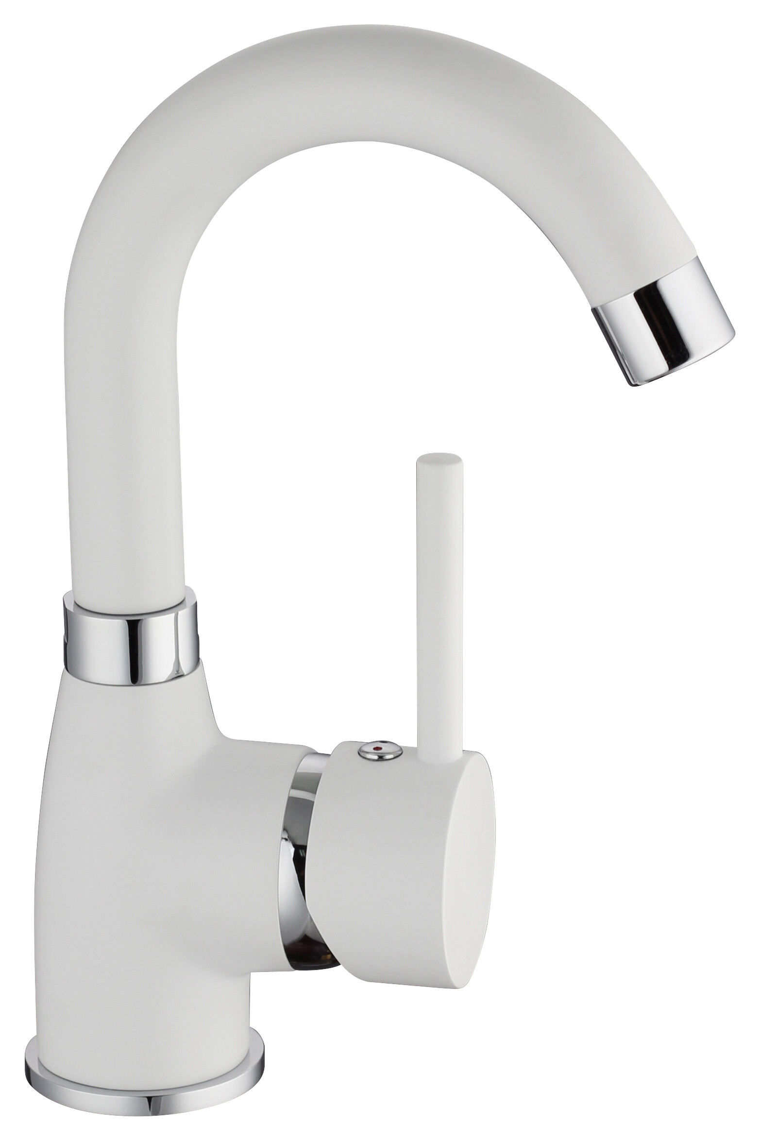 Waschtisch-Armatur FUTURA weiß