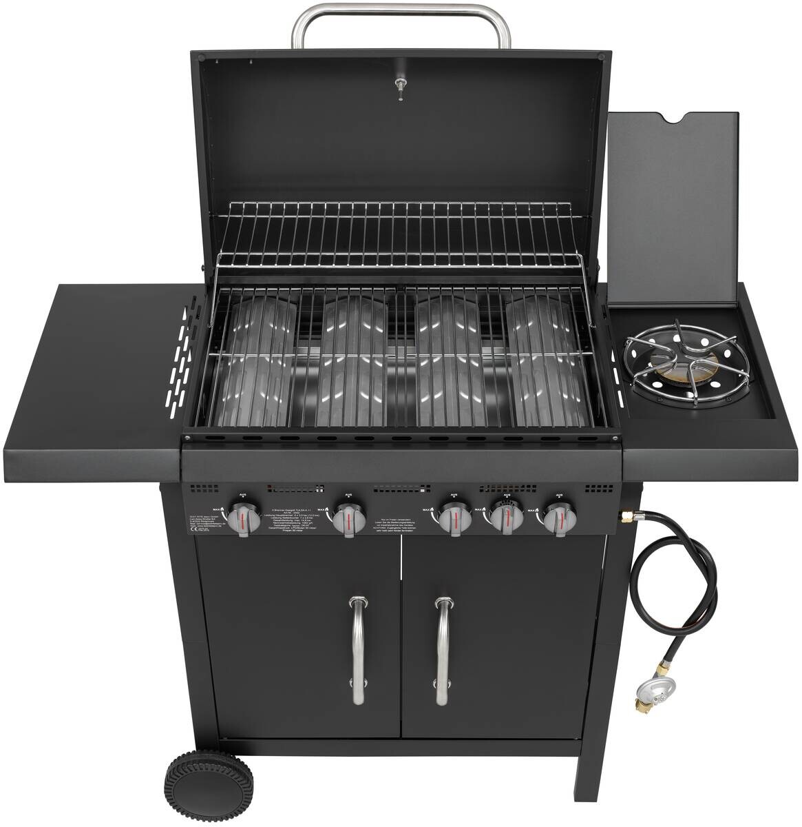 tepro Gasgrill Stahl B/H/L: ca. 53x95x108 cm