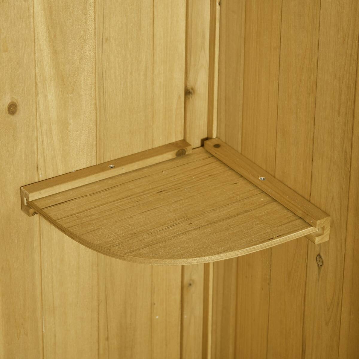 Outsunny Gartenhaus natur B/H/L: ca. 542x179x77 cm