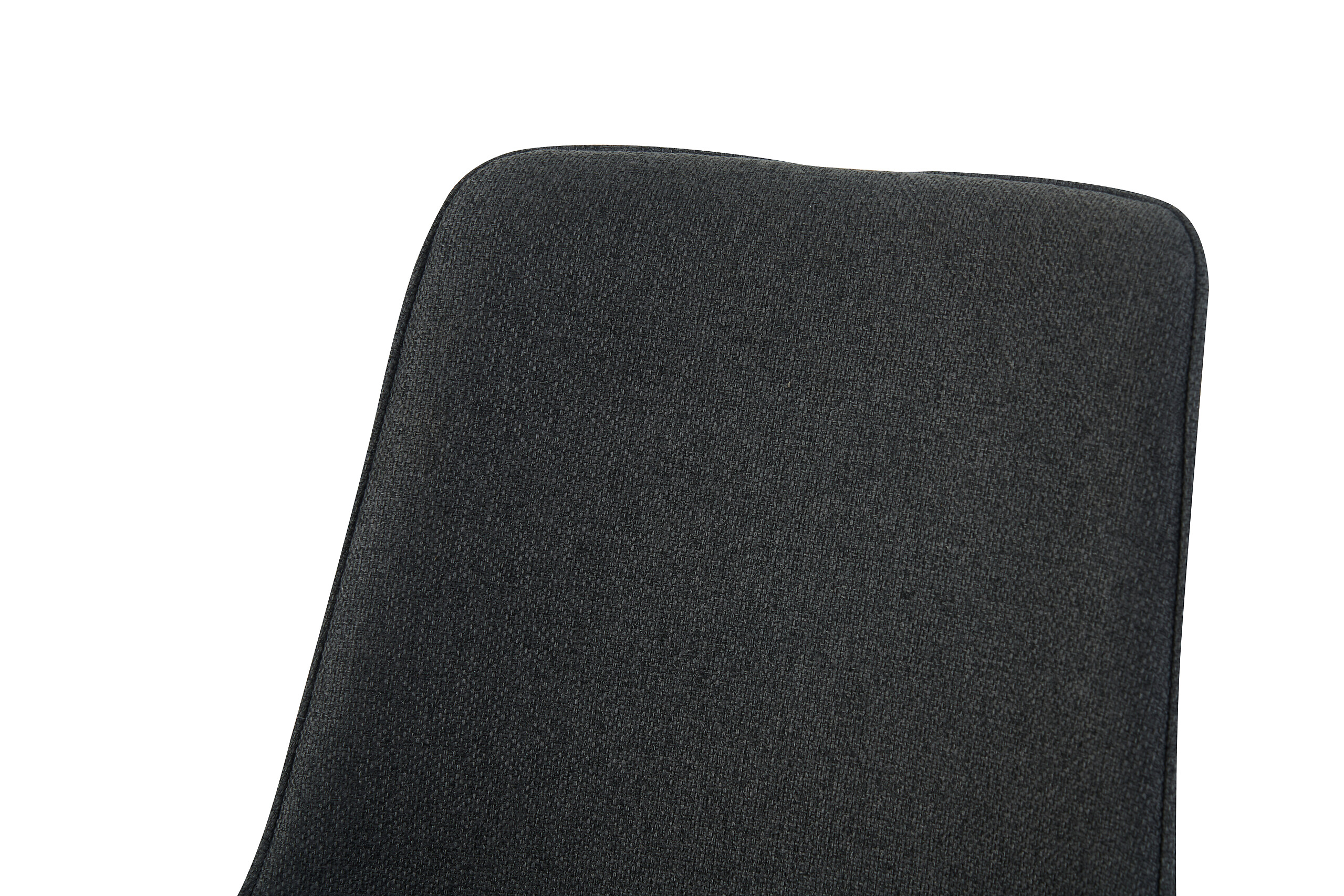 Drehstuhl EMILIA, 2er Set anthrazit Webstoff B/H/T: ca. 52x85x61 cm