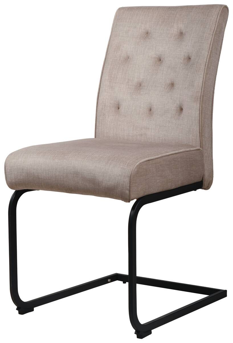 Schwingstuhl Canberra Cappuccino Samtoptik B/H/T: ca. 63x92x49 cm