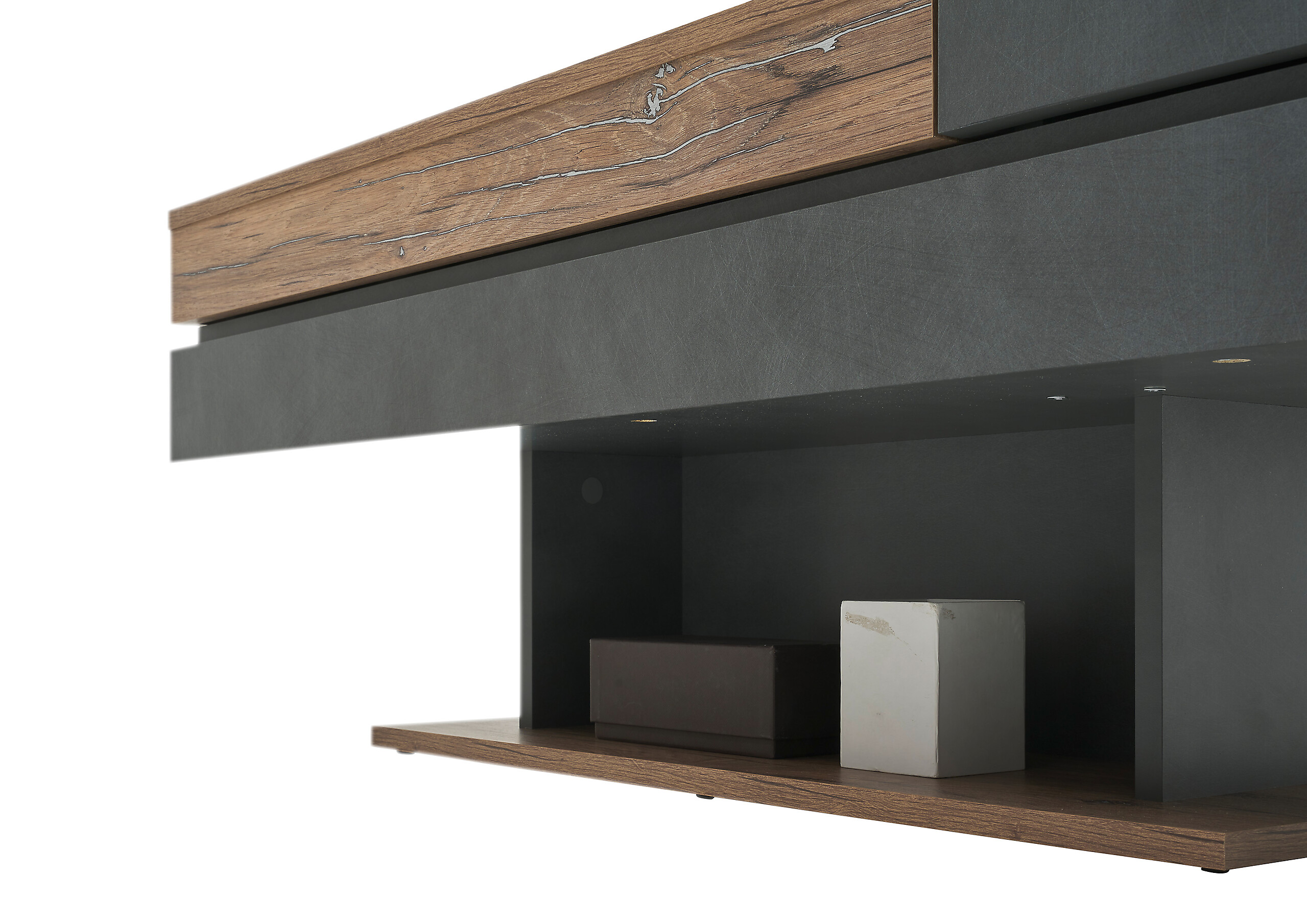 Couchtisch Kathi Eiche Matera B/H/T: ca. 110x43x60 cm