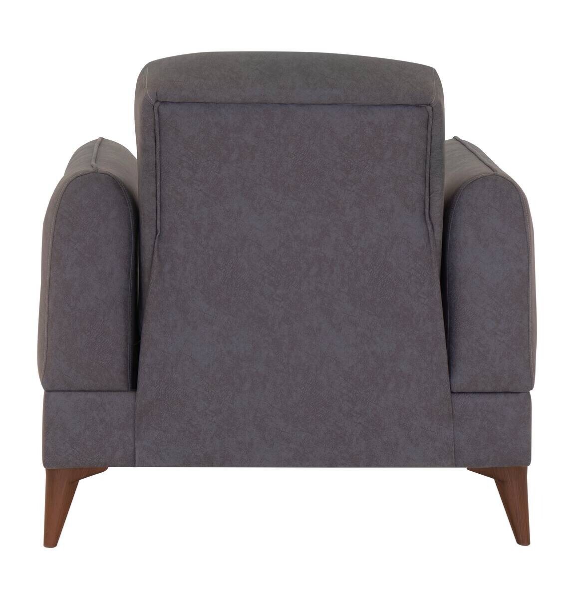 Sofa 3-2-1 Mislina blaugrau Microfaser