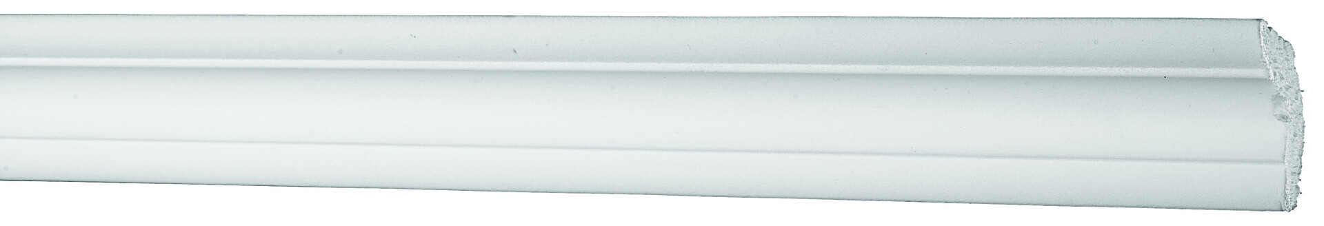 Zierprofil weiß B/H/L: ca. 1,5x2,5x200 cm