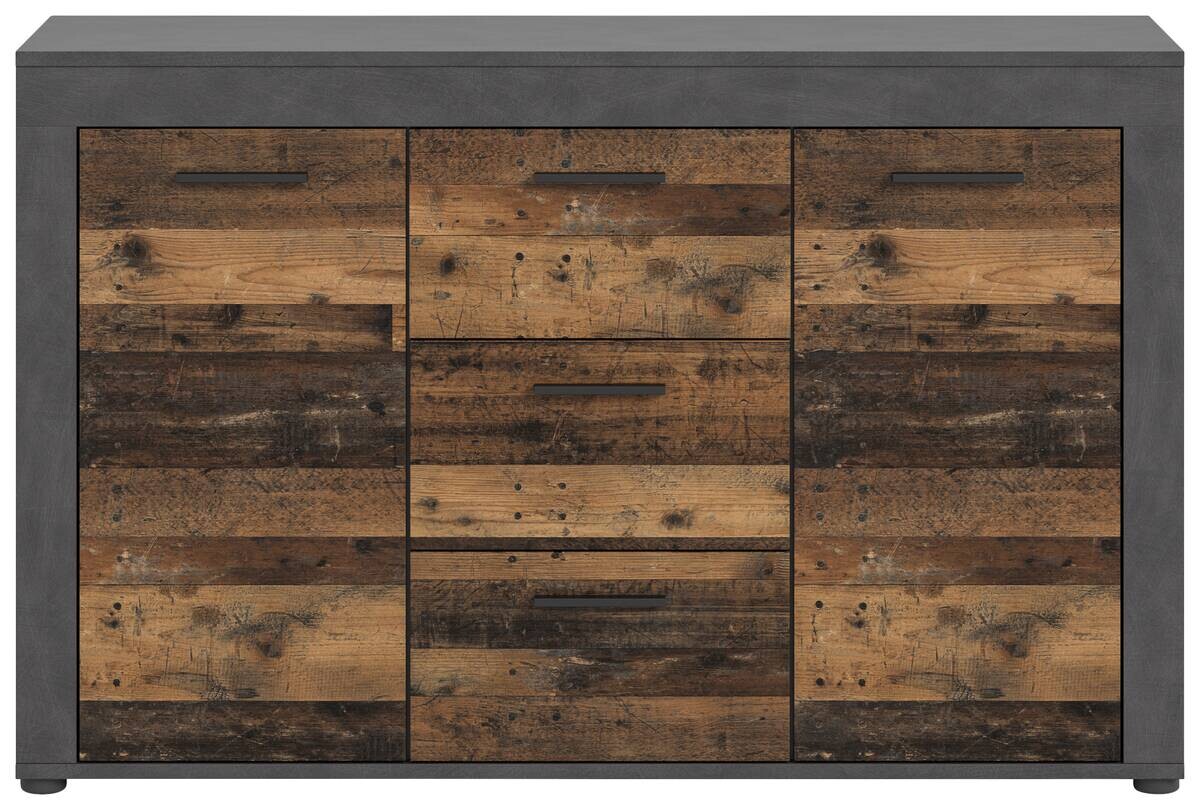 Sideboard Jam Matera Nachbildung Old Wood Nachbildung B/H/T: ca. 80x125x35 cm