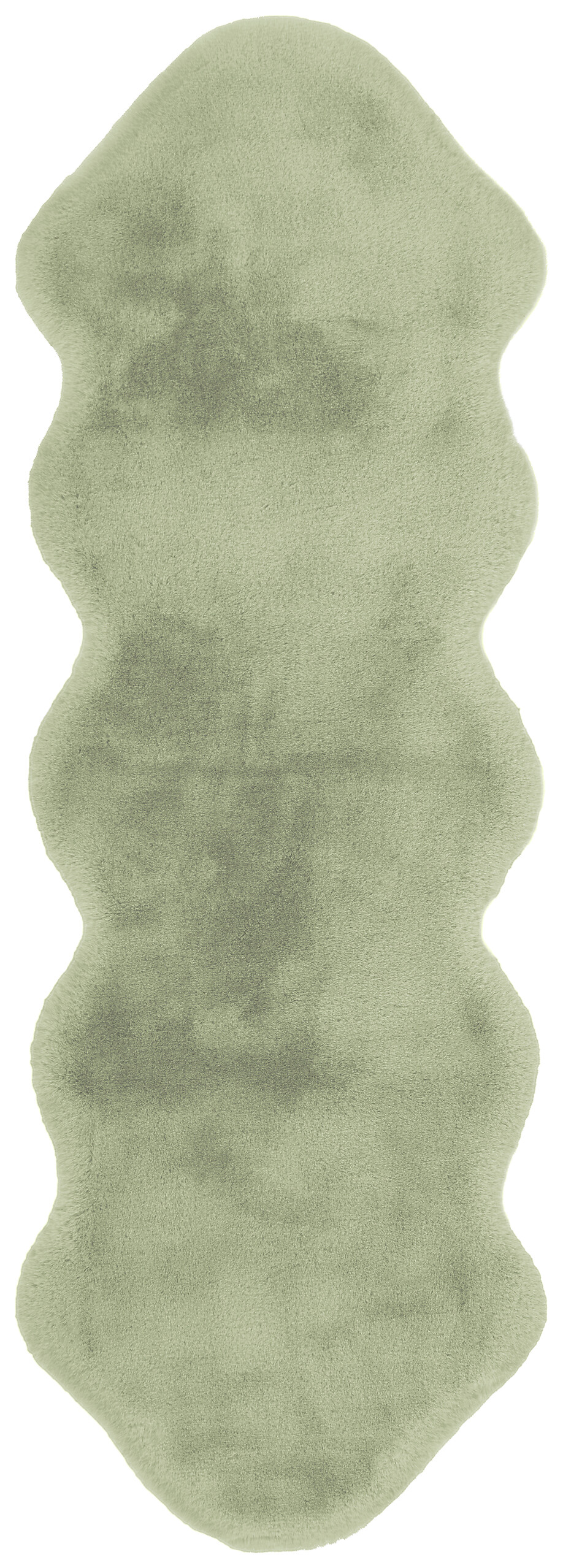 Arte Espina Hochflorteppich Rabbit Double Sheepskin 325 mint B/L: ca. 60x180 cm