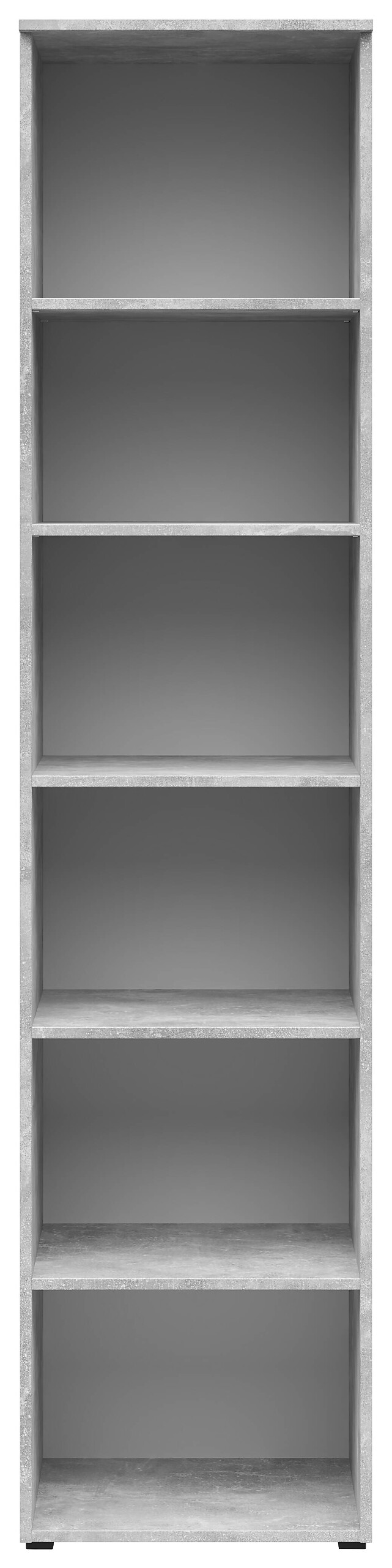Regal Multi-Stauraum Typ 19 Beton Optik B/H/T: ca. 45x195x40 cm