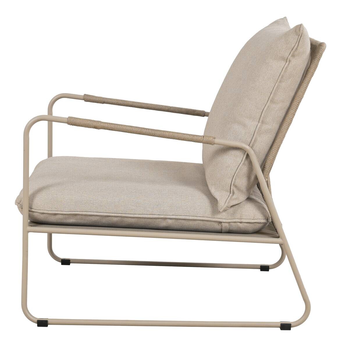 POCOline Gartensitzgruppe Faro beige Stahl