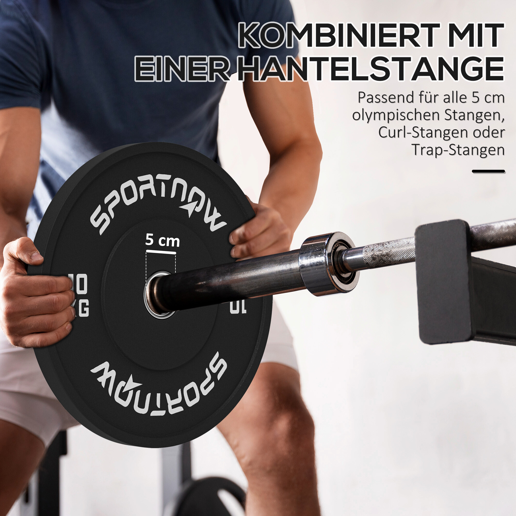 SPORTNOW Hantelscheiben