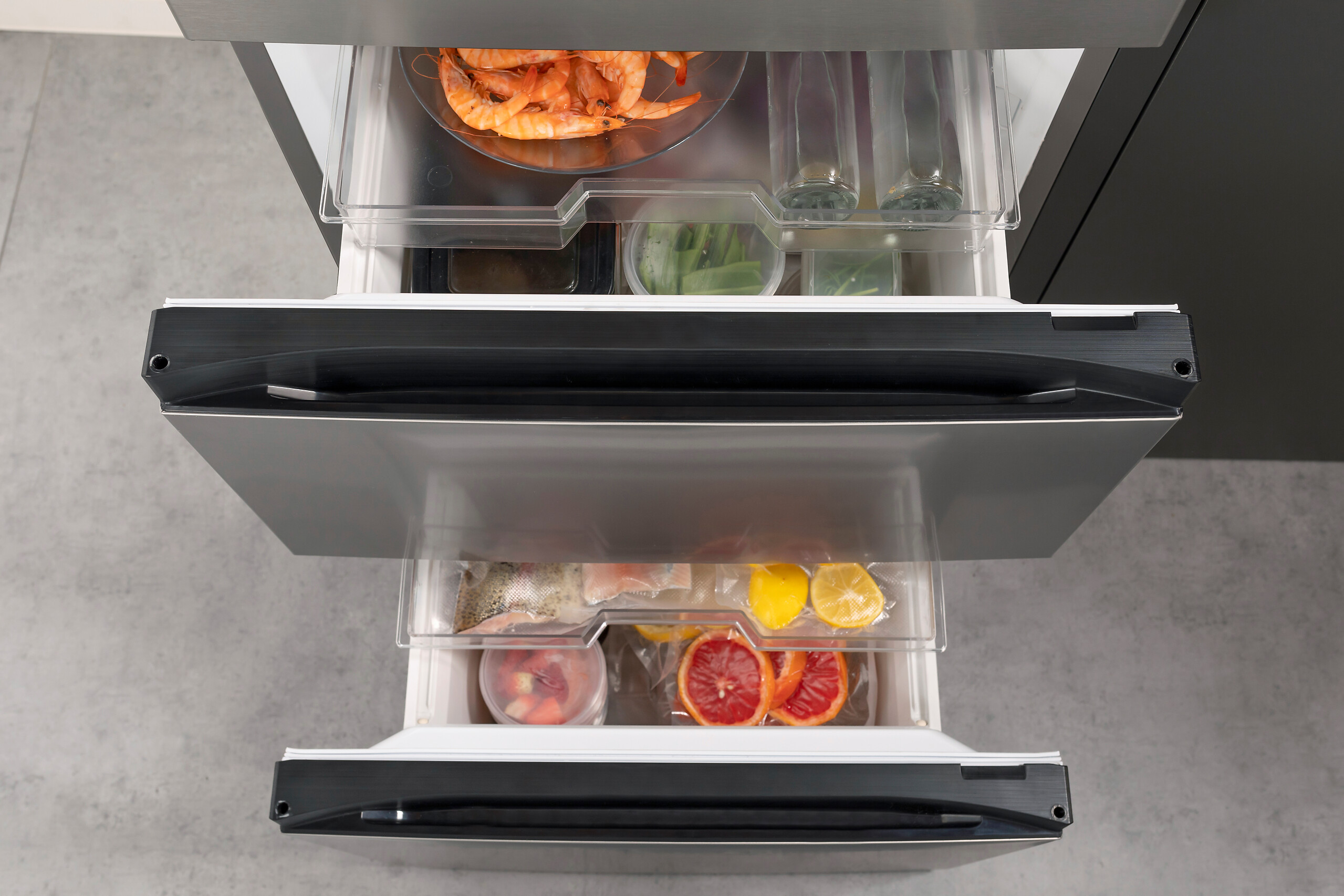 Hisense Kühl-/Gefrierkombination RM469N4ACD Silbergrau