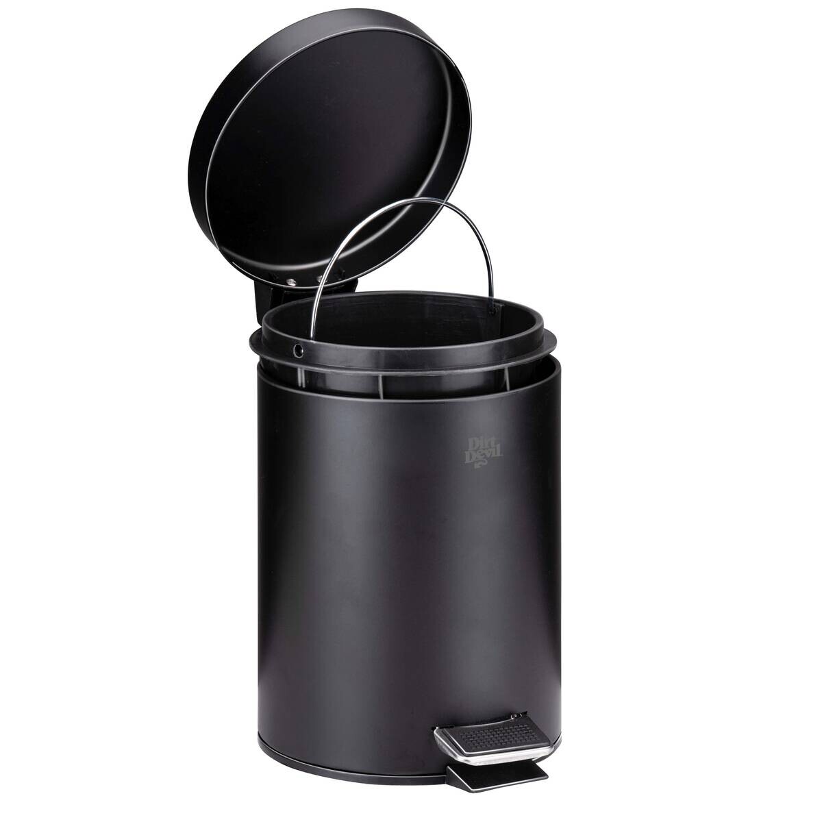 Kosmetikeimer schwarz Edelstahl H/D: ca. 26x17 cm ca. 3 l