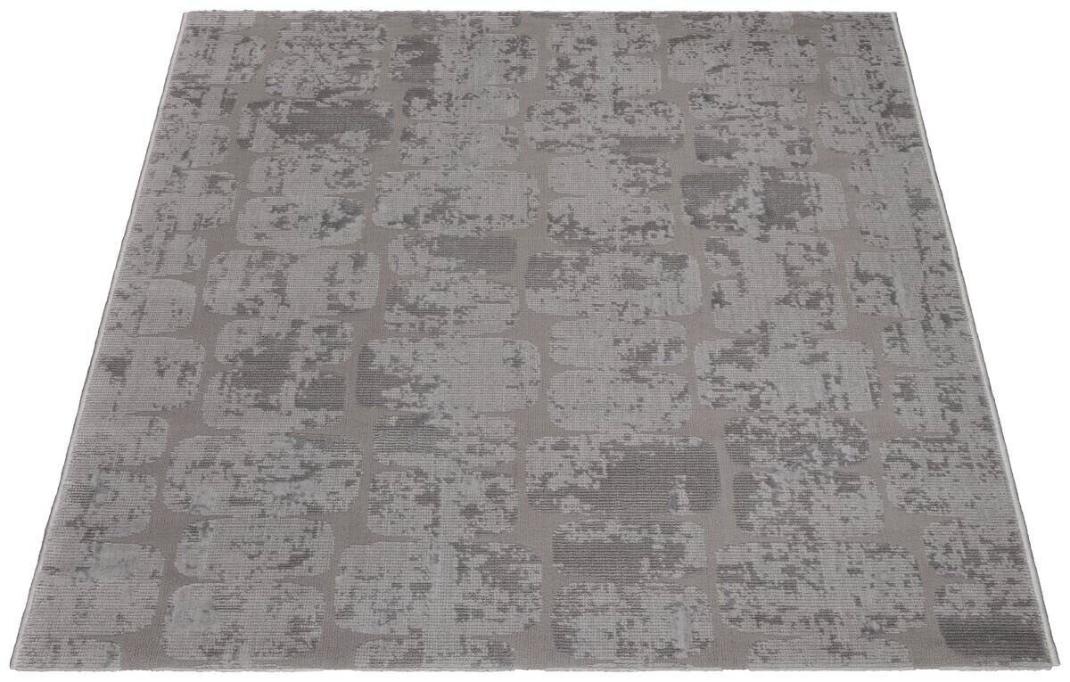 Webteppich Costa grau B/L: ca. 80x150 cm