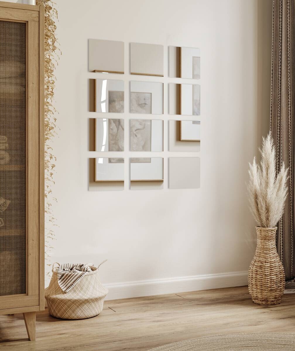 Spiegelkacheln Larissa B/T: ca. 30x30 cm