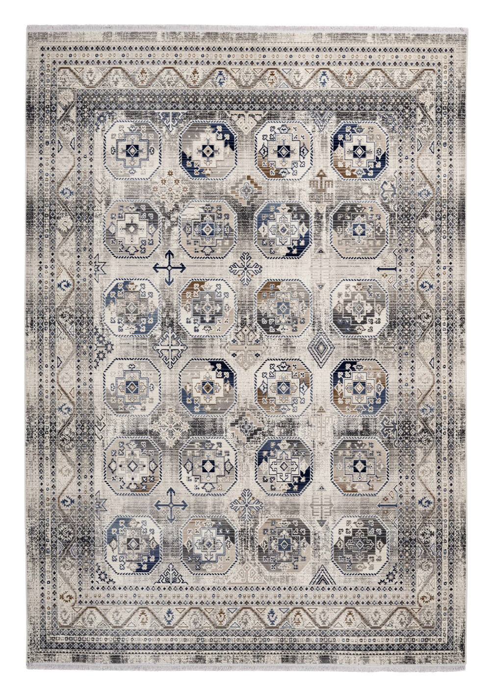 me gusta Kurzflorteppich Anouk 425 mehrfarbig B/H/L: ca. 200x0,35x290 cm