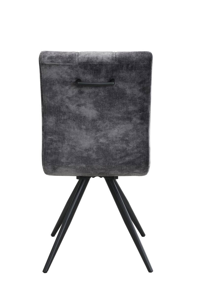 Drehstuhl Porto anthrazit Microfaser B/H/T: ca. 58x94x60 cm