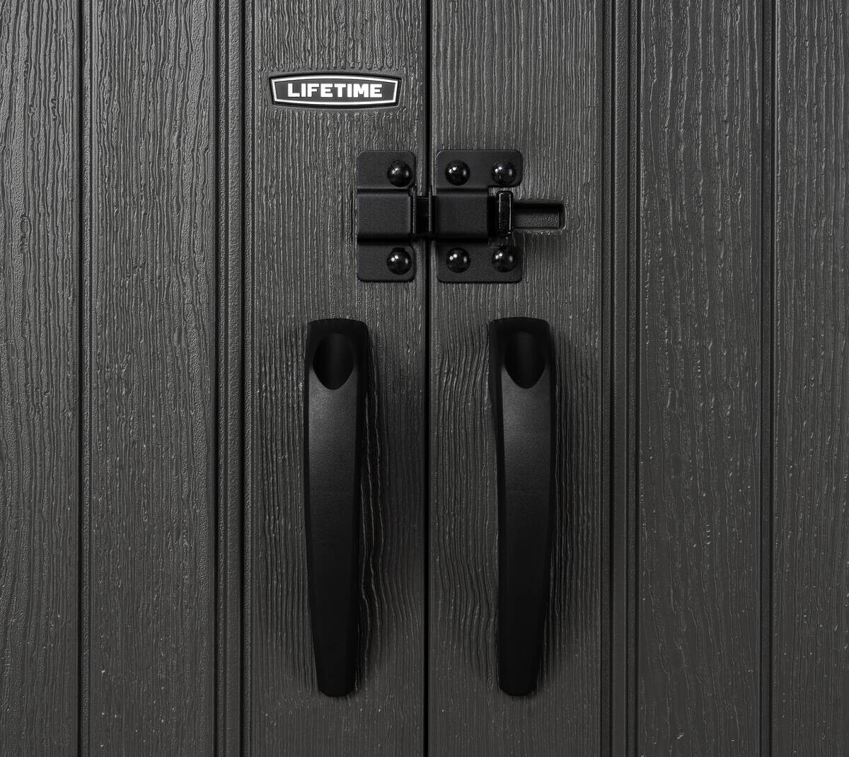 Lifetime Gerätehaus Ohio grau B/H/L: ca. 283,5x264,4x214,1 cm