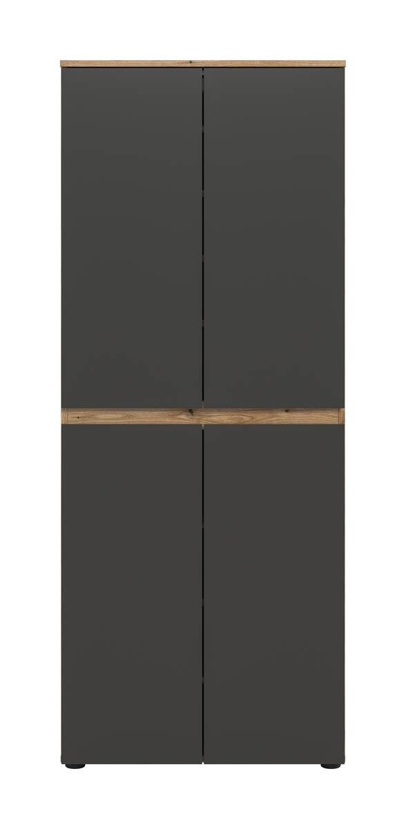 Schrank SCARPA Evoke Oak Nachbildung anthrazit B/H/T: ca. 70x175x37 cm