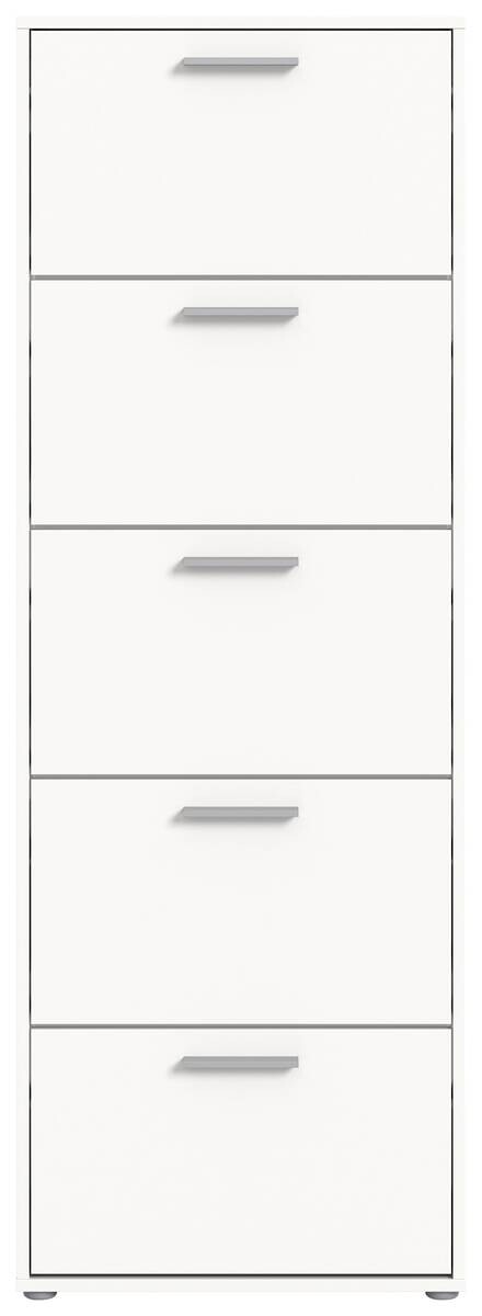 Schuhkipper SAM weiß B/H/T: ca. 59x169x17 cm