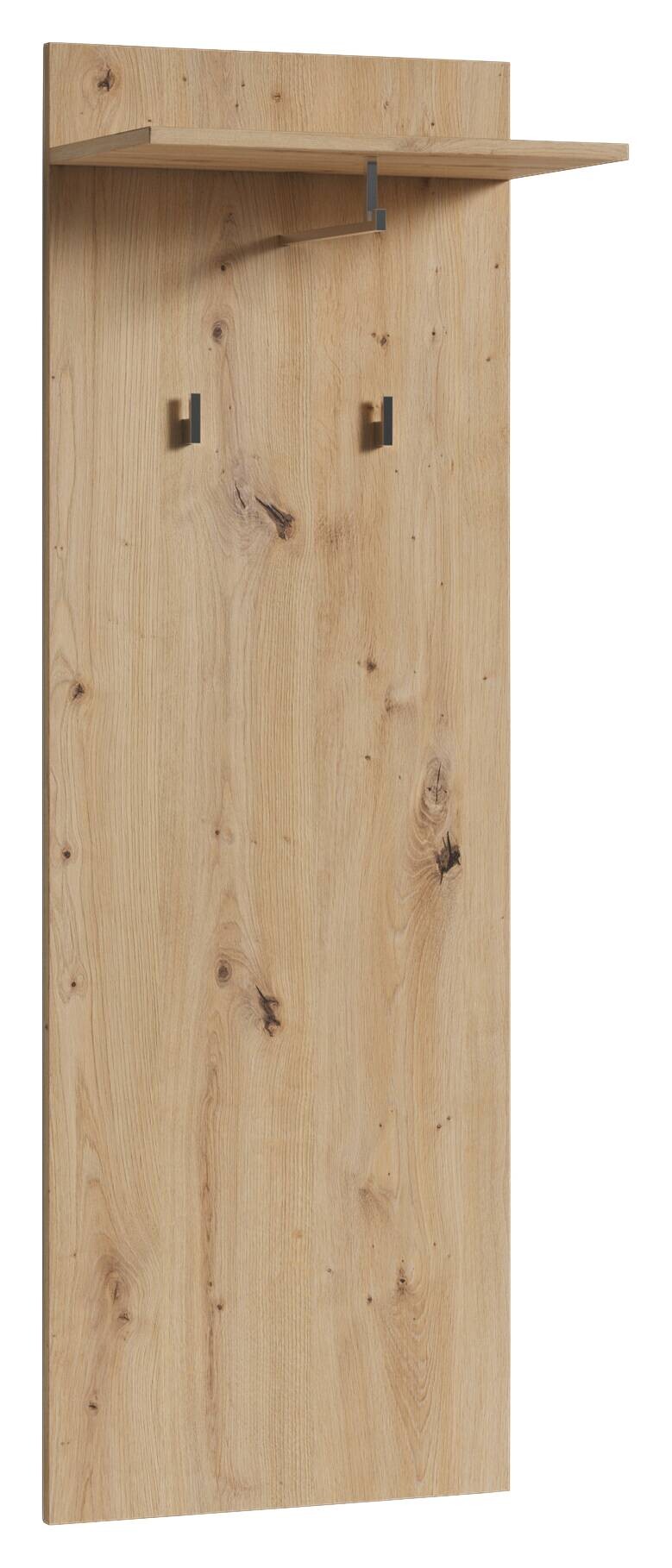 Garderobenset JAKOB Set 4-tlg. weiß Eiche