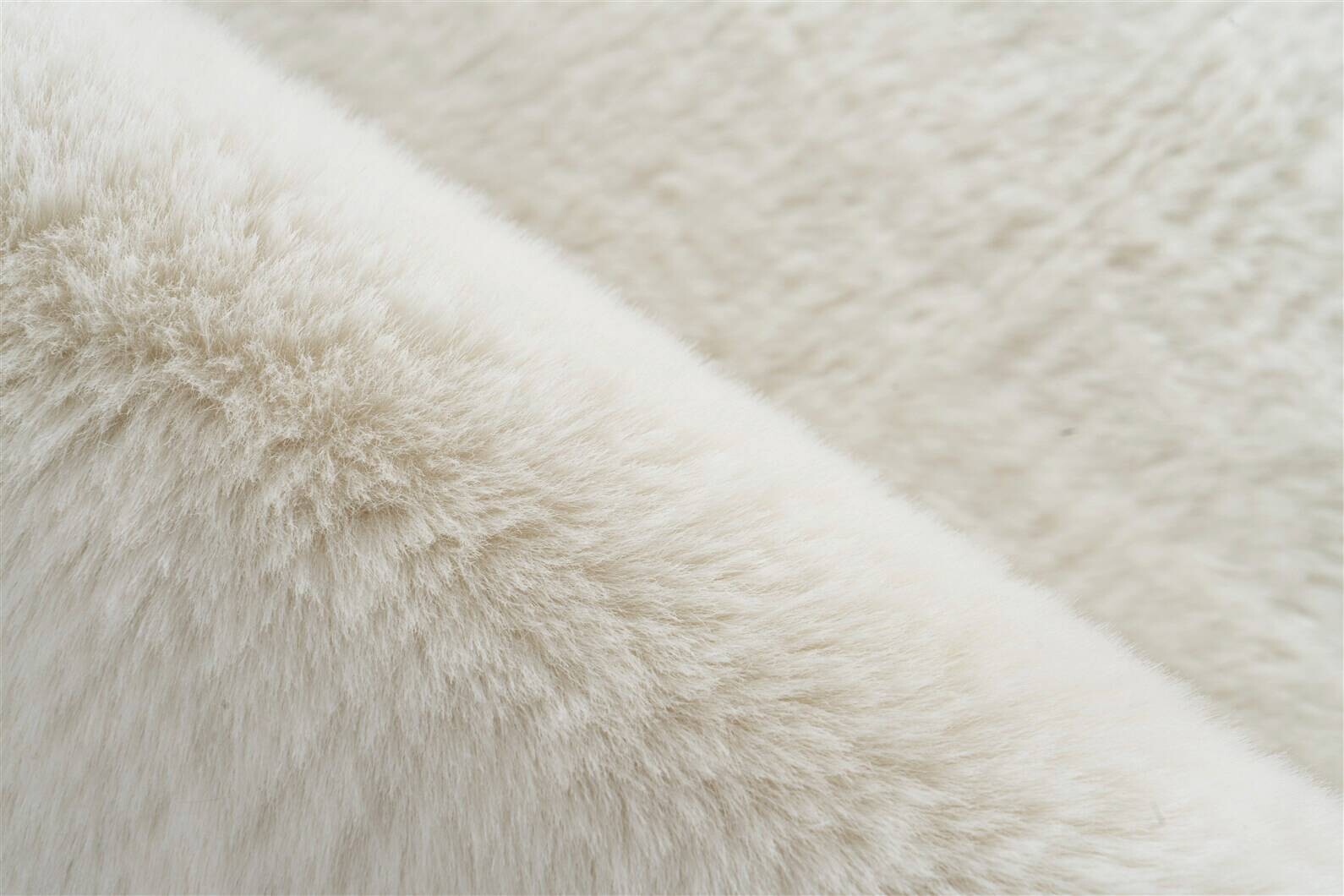 Kayoom Hochflorteppich Badematte Rabbit 625 weiß B/H/L: ca. 40x3,5x60 cm