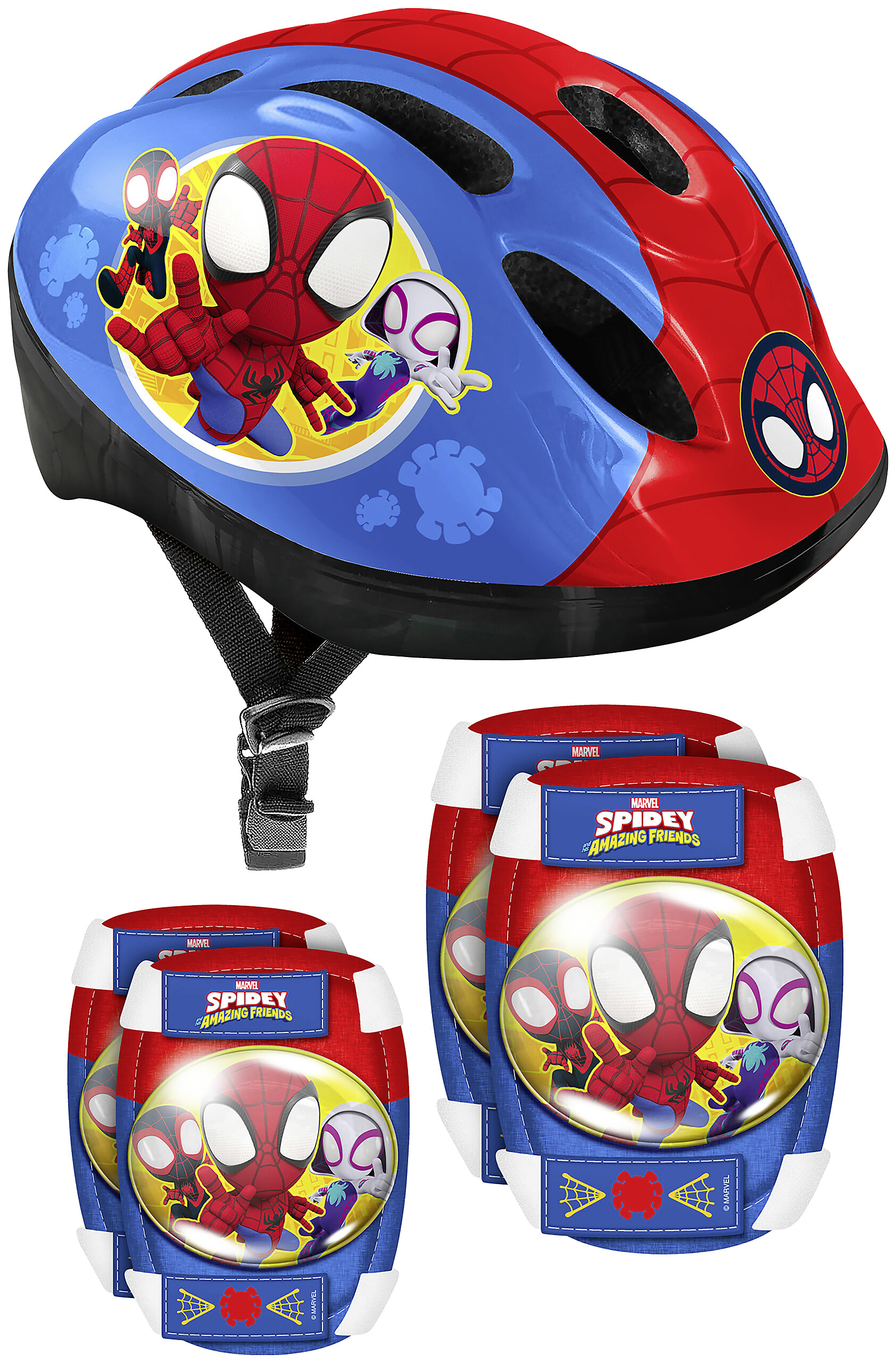 Spidey /Disney Kinderhelm mit Polstern