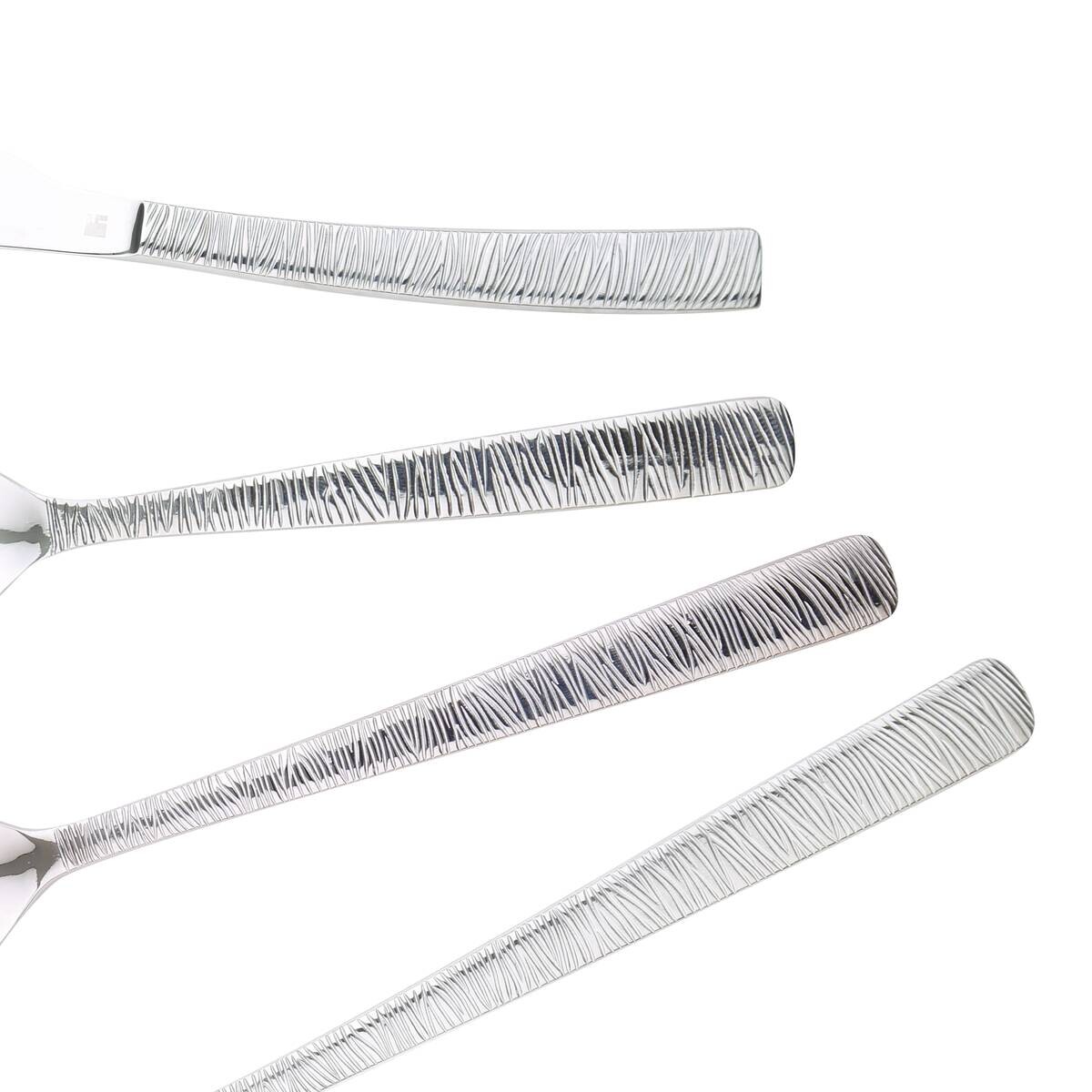 BERGNER Besteckset LYON silber Edelstahl 24 tlg.