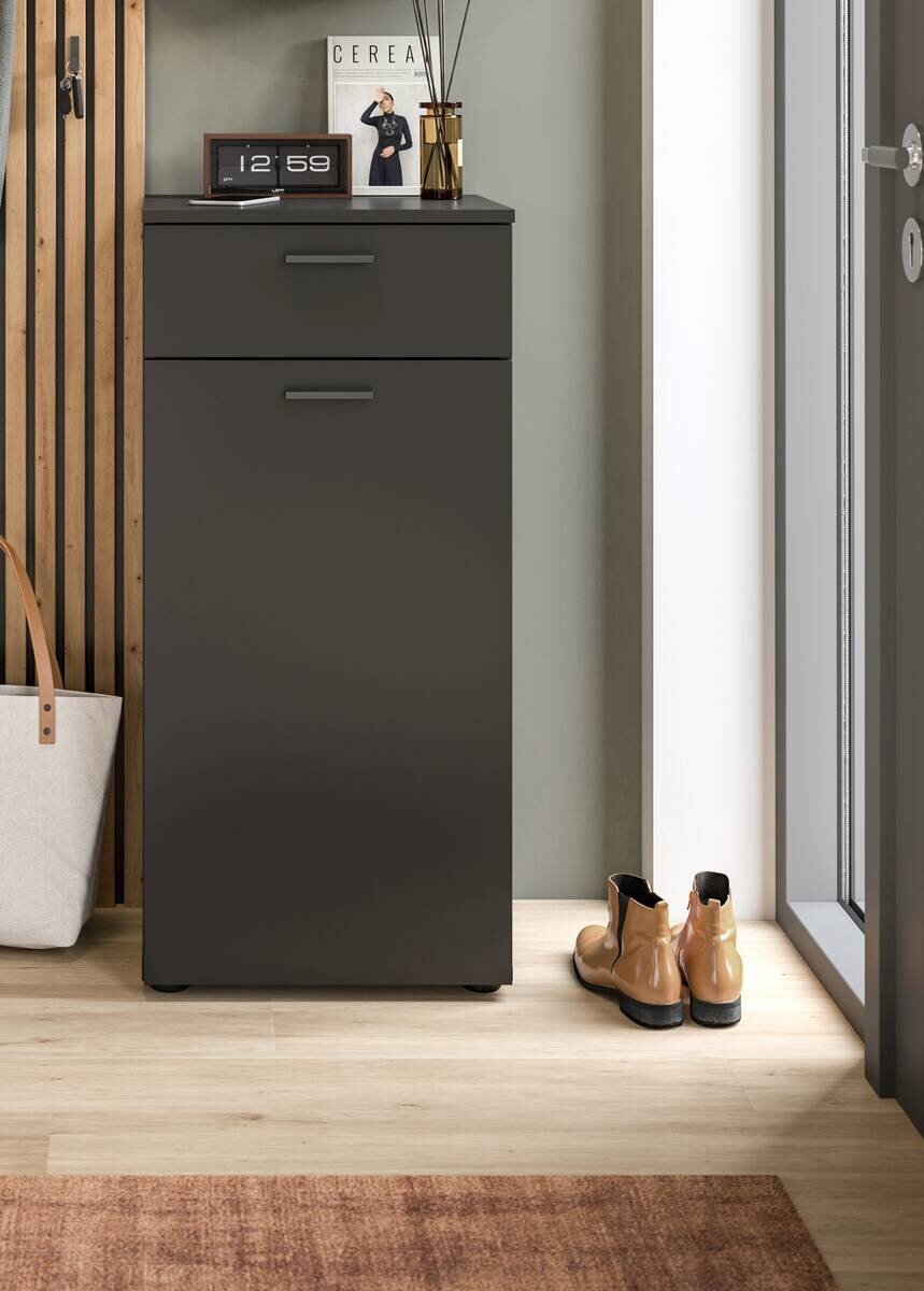 Schuhschrank Delton Basalt Nachbildung B/H/T: ca. 53x37x43 cm