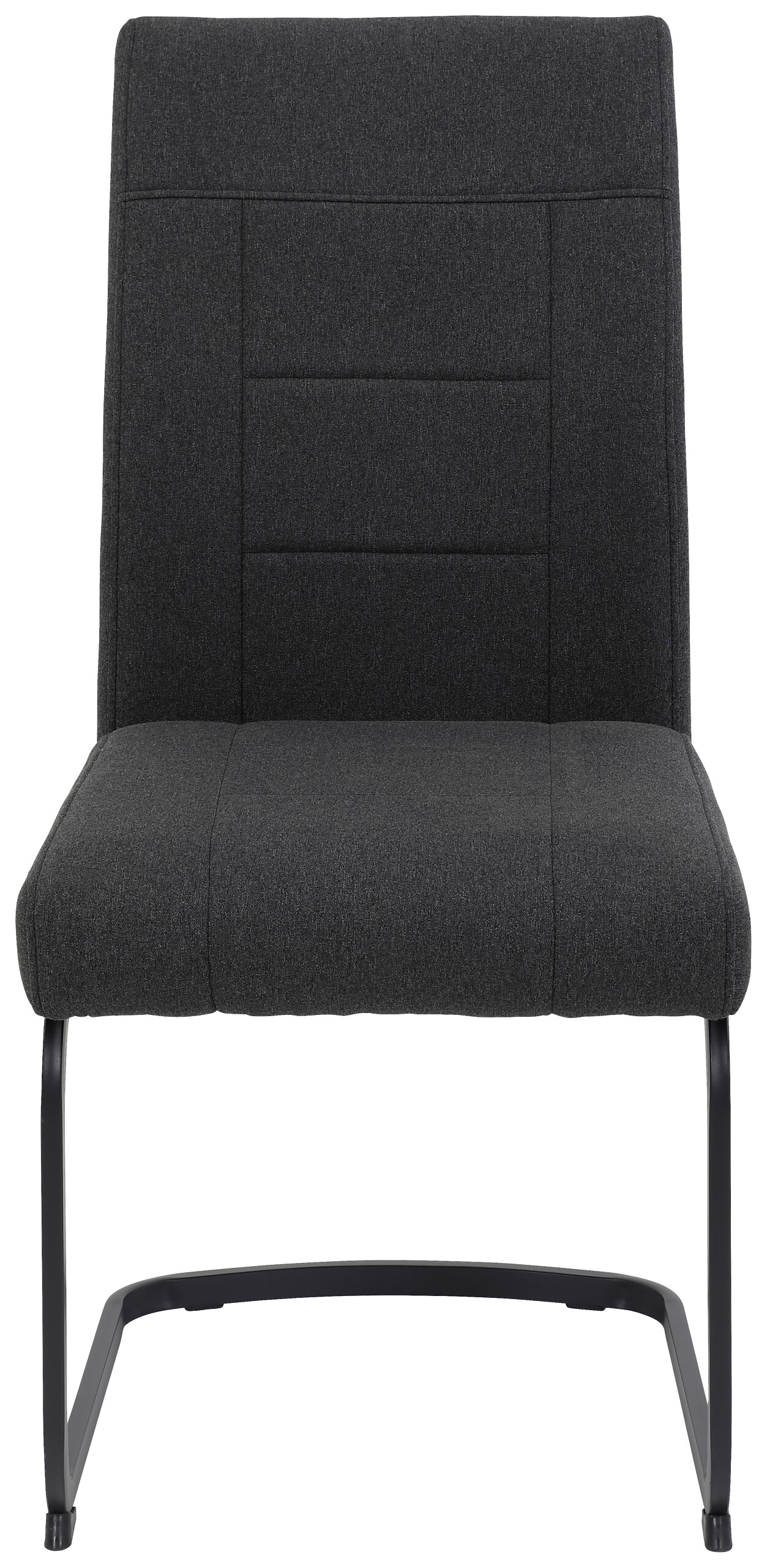 Schwingstuhl Brindisi, 4er-Set anthrazit Webstoff B/H/T: ca. 48x98,5x67 cm