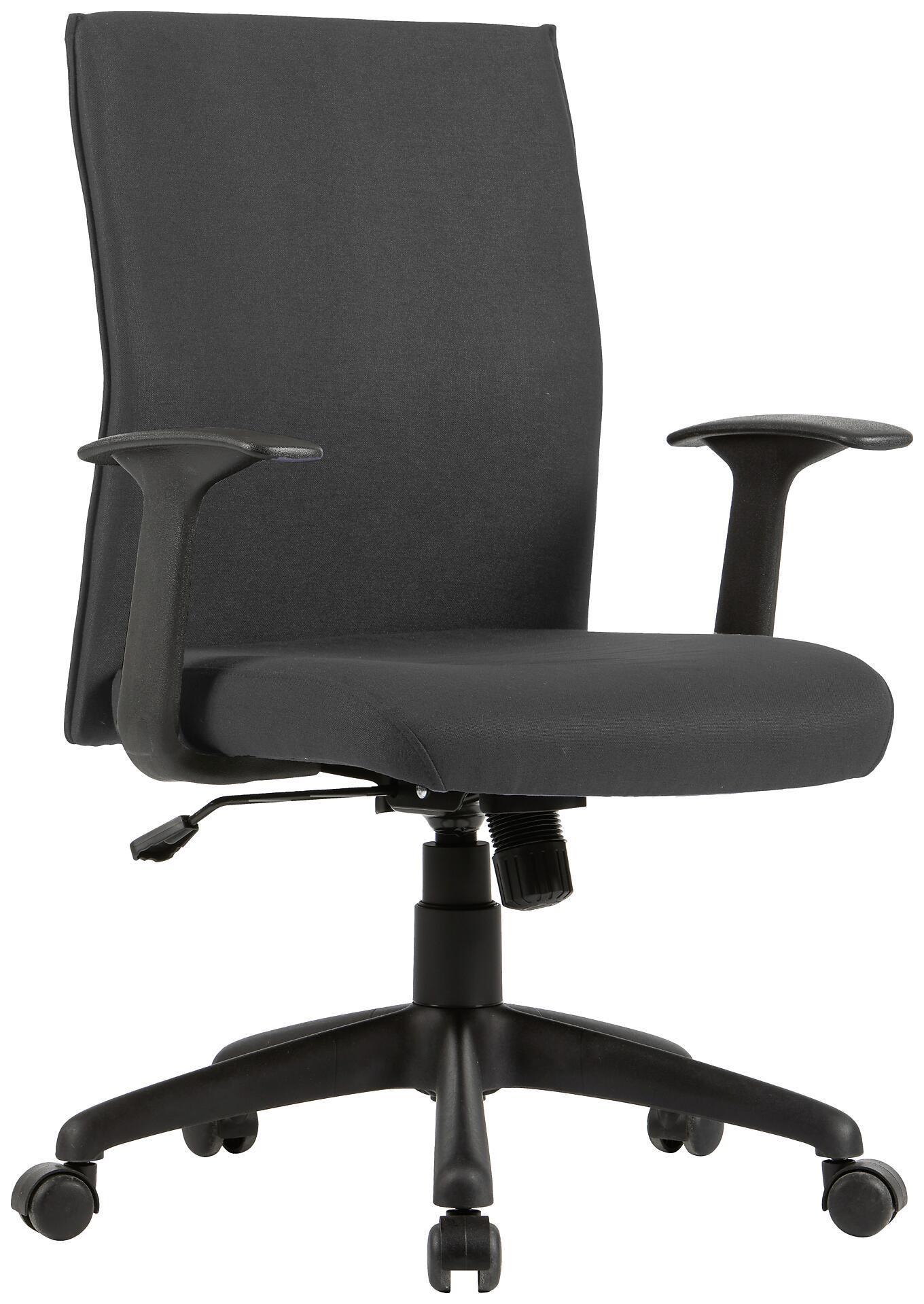 Chefsessel ROCKET schwarz schwarz Webstoff Kunststoff