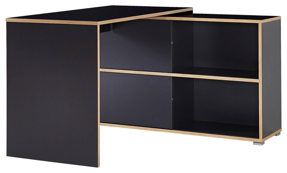 Schreibtisch anthrazit B/H/T: ca. 120x76x120 cm