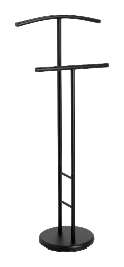 Zeller Herrendiener schwarz Metall B/H/L: ca. 28x114x46 cm